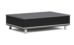 方政辦公家具茶幾系列展現幾何美與空間利用